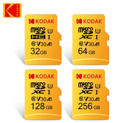 Original KODAK Memory Card 128GB U3 4K Micro SD Card 256GB SDHC UHS-I C10 - Image 1 of 4