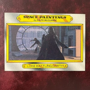 1980 Topps Star Wars Empire Strikes Back Set Luke Battle Darth #127 - Como nuevo - Imagen 1 de 1