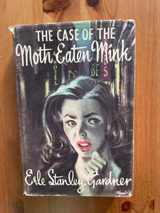 The Case of Moth Eaten Mink - Erle Stanley Gardner Vintage 1959 HBDJ - Picture 1 of 12