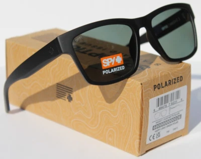 Gafas de sol SPY OPTICS Haight 2 SOSI POLARIZADAS negro mate/gris feliz verde NUEVO Foto 1 de 4