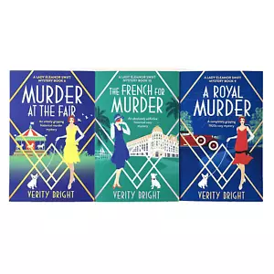 Murder At The Fair, A Royal Murder, The French For Murder, Verity Bright VG - Picture 1 of 1