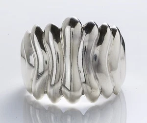 PULSERA BRAZALETE VINTAGE PLATA ESTERLINA 925 ONDA MM-34 MÉXICO - Imagen 1 de 6