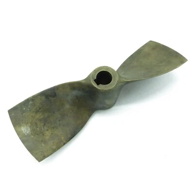 Alco 2 Blatt Messing Propeller Boot Schiffsschraube Schiffspropeller 10.5 x 13 L - Bild 1 von 4