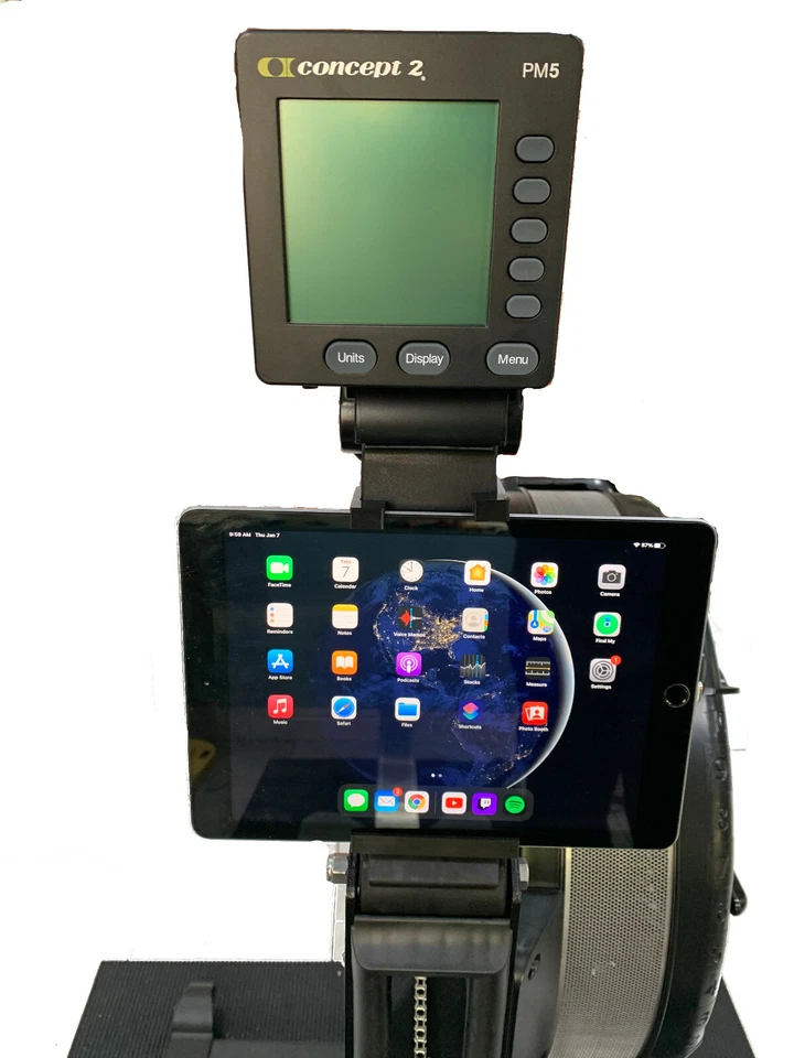 Concept2 Model C & D - phone and tablet ipad holder up to 11in screen size - Image 1 of 4