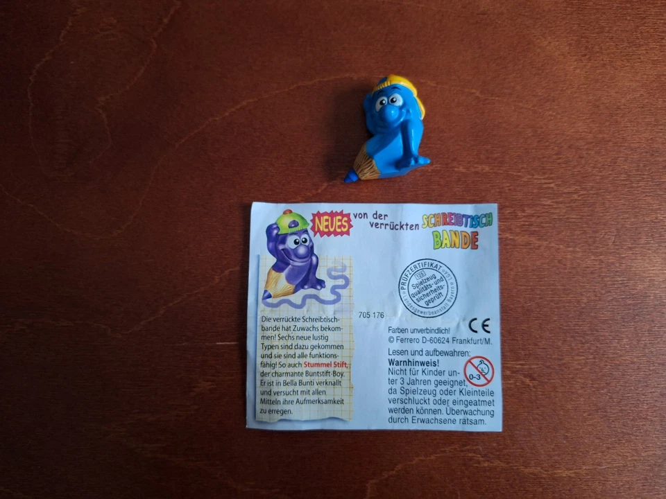 Ü-Ei Neues von der verrückten Schreibtischbande D 2003 Stummel Stift 705 176 - Bild 1 von 1