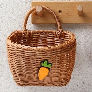 Onion Ginger Garlic Storage Basket Bathroom Wall Mounted Hangable - Picture 1 of 12
