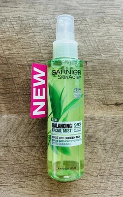 Garnier SkinActive BALANCING FACIAL MIST-4.4oz-Vegan Formula 带绿茶 — 第 1/2 张图片