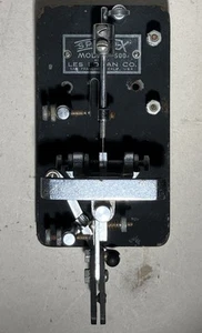 Les Logan Speed-X 500 Morse Code Klucz telegraficzny - Vintage Nieodrestaurowany - Zdjęcie 1 z 7
