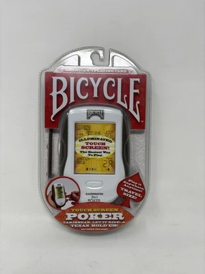 Bicycle Illuminated Touch Screen 3 in 1 Poker Handheld Game New Factory Sealed - Image 1 of 2