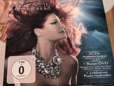 ANDREA BERG ATLANTIS 2 CDs + Bonus-DVD + exklusiver Posterkalender 2013 sehr gut - Bild 1 von 4