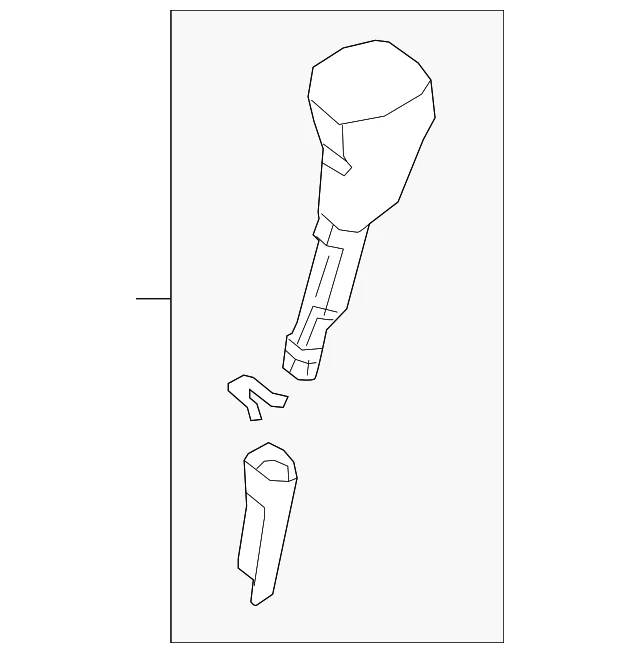 Nissan Murano 2015-2024 genuino - perilla de cambio 34910-3ZL1A Foto 1 de 2