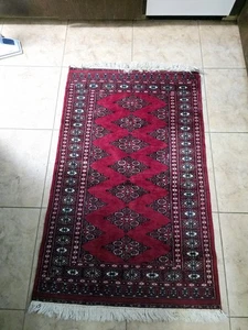 Oriental Rug 58x37" Hand Knotted - Picture 1 of 8