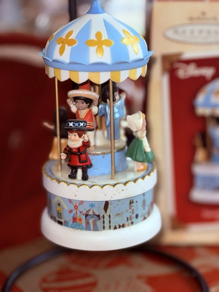 Hallmark Keepsake Disney “It's a Small World” Animated Musical Ornament With Box - Image 1 of 4