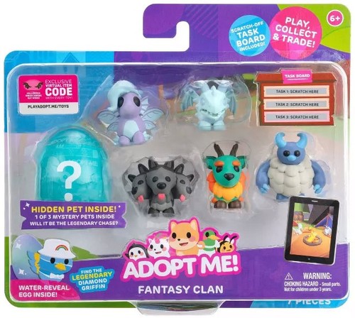 Adopt Me! Pet Fantasy Clan Mini Figure 6-Pack 191726507857| eBay