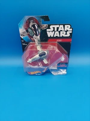 Hot Wheels Star Wars Die-Cast Boba Fetts Slave 1 con navegador de vuelo NUEVO Foto 1 de 2