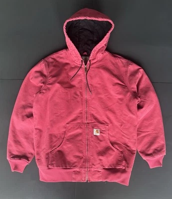 Women’s Carhartt WJ130 624 Pink Fleece Lined Active Jacket Large Mexico - Image 1 of 4