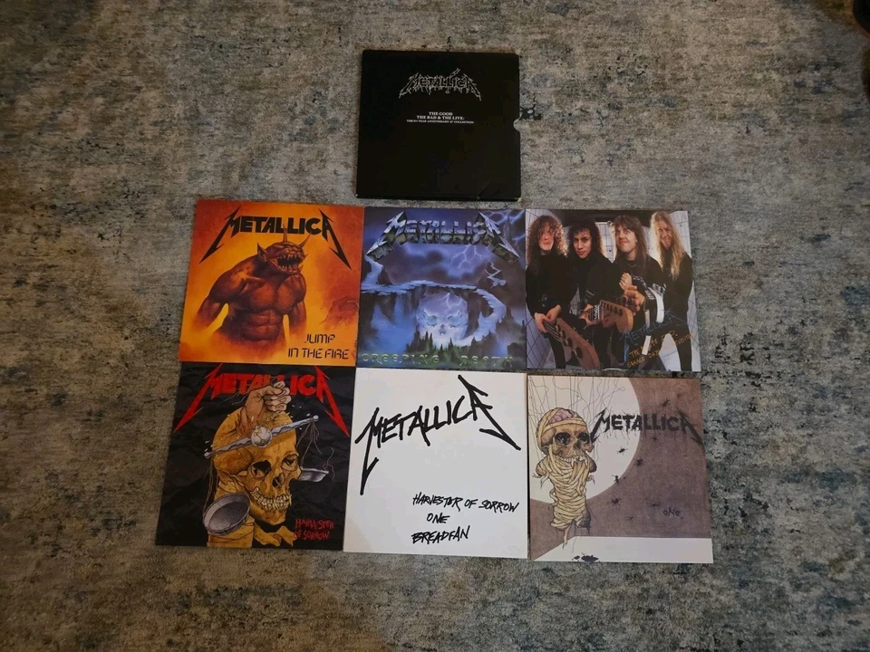 METALLICA The Good, The Bad & The Live 12" 6 ½ Year Anniversary BOX 1990 RARE - Image 1 of 4
