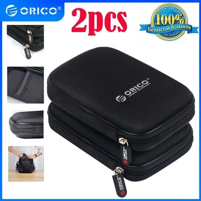 2x Estuche para Disco Duro ORICO Bolsa de Transporte de Almacenamiento de Unidad Externa de 2.5 pulgadas Impermeable Foto 1 de 4