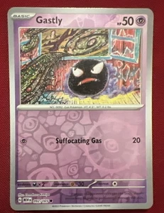 Gastly 092/165 Sv: Scarlet & Violet 151 Reverse Holo - Foto 1 di 7