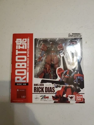 ROBOT Spirits SIDE MS Rick Dias Quattro Bajeena PVC Figure Mobile Suit Z Gundam - Image 1 of 4