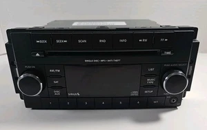2007-2012 CHRYSLER DODGE JEEP Radio CD Sirius P05091164AB - Picture 1 of 6