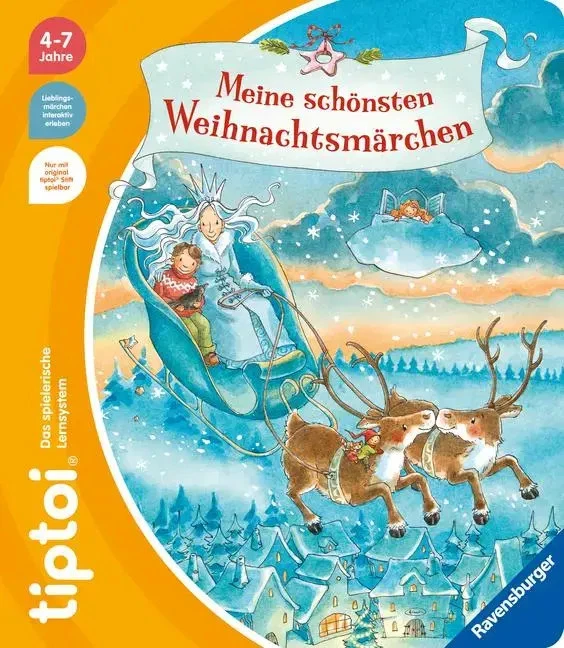 Ravensburger tiptoi Buch Meine schönsten Weihnachtsmärchen 49261
