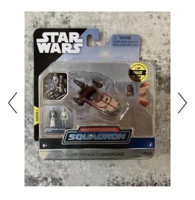 Star Wars 1 of 5000 RARE Micro Galaxy Squadron Luke Skywalker’s Landspeeder 0080 - Изображение 1 из 2