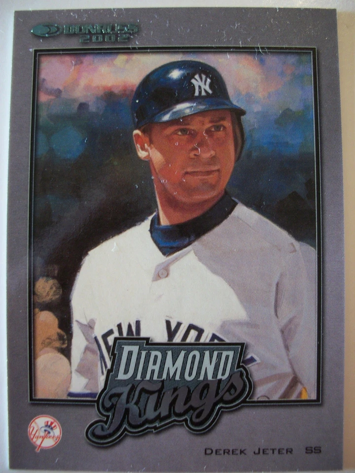 2002 DONRUSS DIAMOND KINGS DEREK JETER DK-4 YANKEES !! BOX 4 - Image 1 of 1