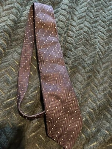 Dolce And Gabbana Navy Patterned Silk Tie - Picture 1 of 7