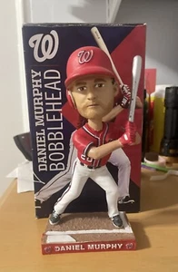 Daniel Murphy Bobblehead Washington Nationals MLB Silver Slugger 2017 SGA Red - Picture 1 of 3