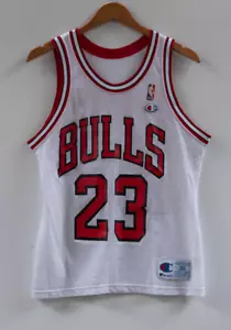 Camiseta deportiva vintage Michael Jordan campeón Chicago Bulls baloncesto NBA talla 36/S - Imagen 1 de 8