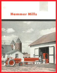 IH Farmall McCormick Belt Pulley Driven Hammer Mills Brochure No. 10 10C 6 4-E - Picture 1 of 11