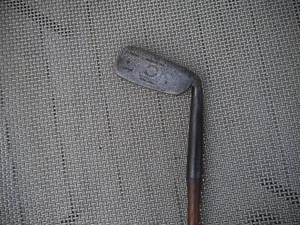 Early Smooth Face Kinnell Patent Putter - Bild 1 von 17