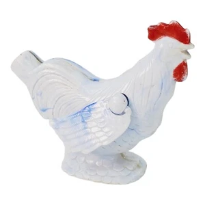 Rooster Chicken Toy Whistle Plastic 2 1/4 in. Vintage - Picture 1 of 11