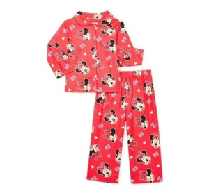 Disney's Minnie Mouse 2 piezas para niñas - Juego de ropa de dormir rojo tallas 4 y 6 nuevo con etiquetas - Imagen 1 de 5