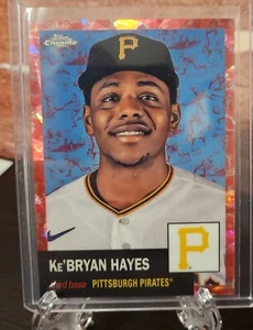 KE’BRYAN HAYES Toile Fusia #21/100 - 2022 Topps Chrome Platinum Anniversary - Picture 1 of 2