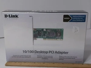D-Link DFE-530TX+ Rev. E1 10/100MBPS Internal PCI Fast Ethernet Card - Picture 1 of 3