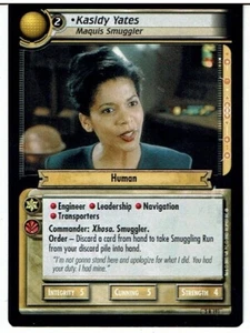 STAR TREK CCG 2E CALL TO ARMS RARE KARTE KASIDY YATES 3R191 ex - Bild 1 von 1