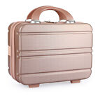 14 Inch Makeup Case Portable Zipper Waterproof Storage Box Suitcases For Women