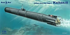 Mikro Mir 35-019 - 1/35 Kaiten-II Japan Selbstmord Torpedo Waage Modellbausatz - Bild 1 von 12