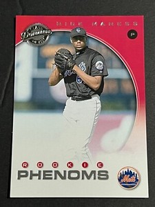 DONRUSS CLASS OF 2001 ROOKIE PHENOMS BASEBALL CARD NICK MANESS RC #293 /625