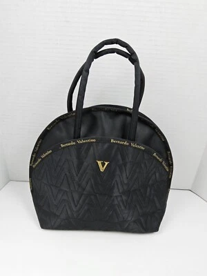 Bernardo Valentino Quilted Domed Handbag Purse  - Image 1 of 4