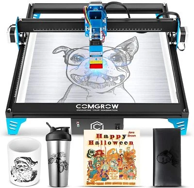 Comgrow Z1 Laser Engraver 10W Output Power 24V Desktop 48W Laser Cutter US SHIP