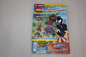 Lego Spiderman 1/2025 Mini Magazine COMICS + Miles Morales Figurine - NEW - Picture 1 of 2