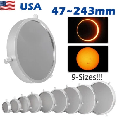 47~243mm Astronomical Telescope Solar Filter PET-coated Film for Sun Observing - Image 1 of 4