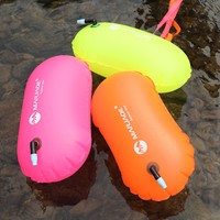 Swimming Buoy Safety Float Air Dry Bag Tow Float Swim Inflatable Flotation Bag