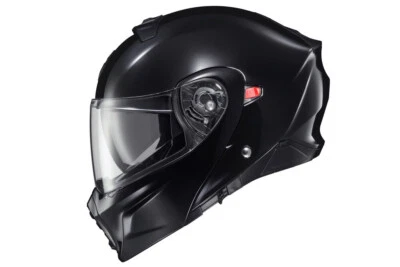 Nuevo Casco Modular Scorpion EXO-GT930 Transformer Negro Brillante Adulto Grande LG L Foto 1 de 2