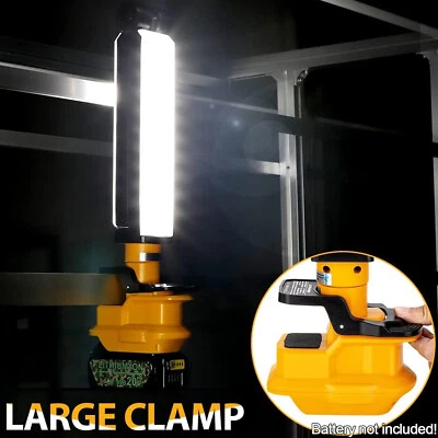 30W 2400LM LED-Laterne für Dewalt 18V Lithium-Ionen-Akku Hängelampe für Camping - Bild 1 von 4