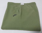 Nike Sportswear Women's Tech Fleece Standard Fit High-Rise Green Sweatpants XXL