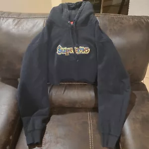 Supreme Hoodie - Cropped, Crop Looks Self Made, Size LARGE - Bild 1 von 10
